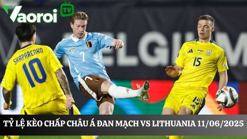 Phân tích kèo chấp Châu Á Đan Mạch vs Lithuania