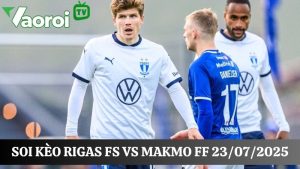 Soi kèo Rigas FS vs Malmo FF, 00h00 ngày 23/07/2025