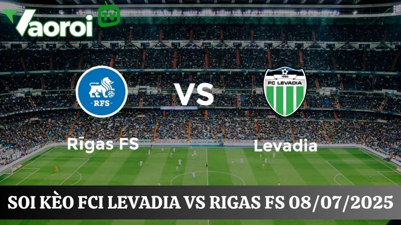 Soi kèo bóng đá FCI Levadia vs Rigas FS
