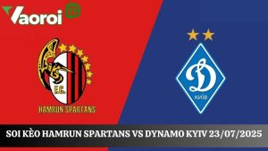 Soi kèo Hamrun Spartans vs Dynamo Kyiv, 00h00 ngày 23/07/2025