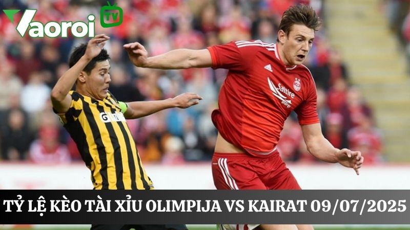 Soi kèo tài xỉu Olimpija vs Kairat