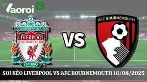 Soi kèo Liverpool vs AFC Bournemouth, 02h00 ngày 16/08/2025